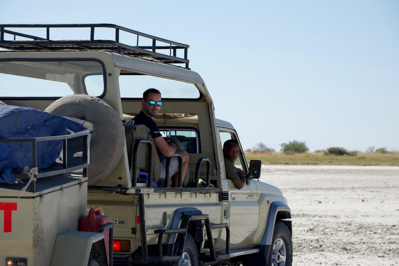 Guide Hors Pistes Botswana en safari avec des voyageurs