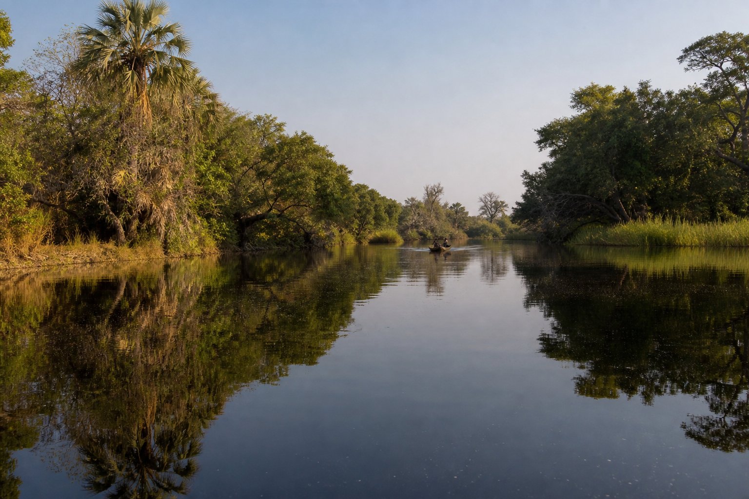 Panhandle de l’Okavango (Shakawe) — parc ou destination au Botswana