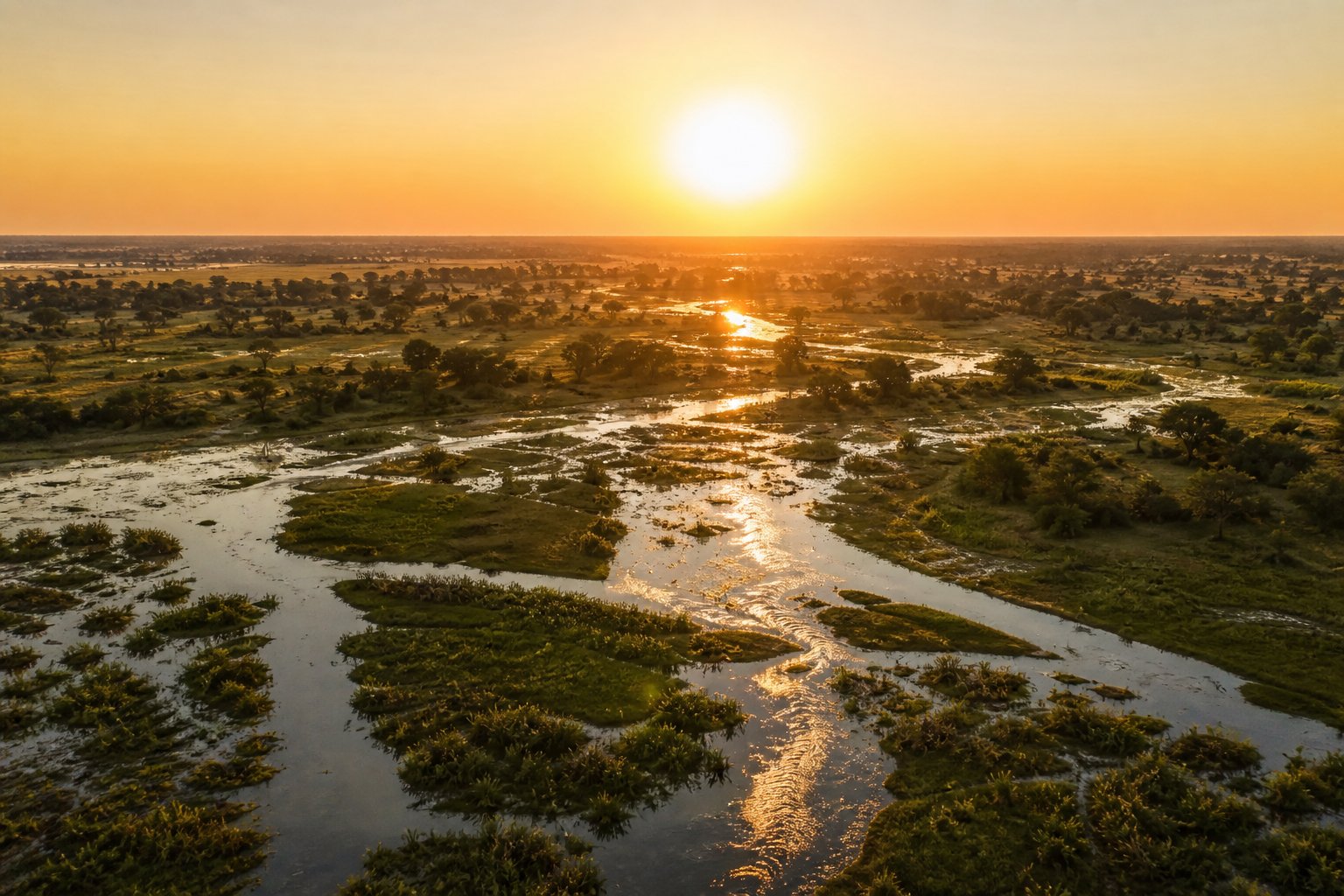 Delta Okavango guide : que voir, où dormir, combien de jours ? — illustration du guide voyage Botswana
