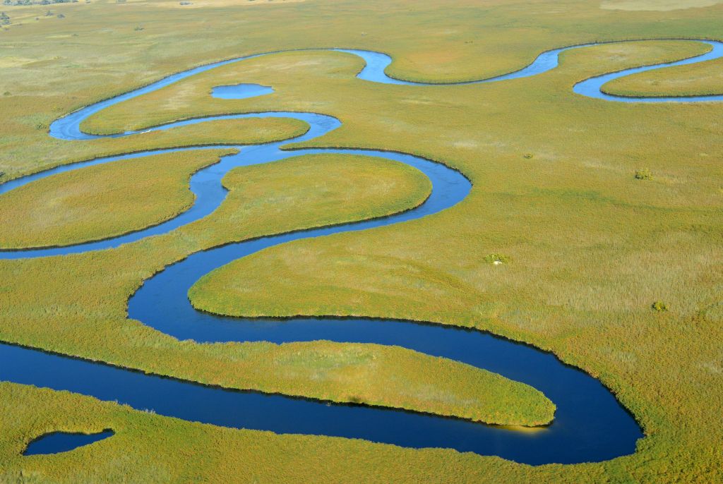 Delta de l'Okavango — paysages et eaux