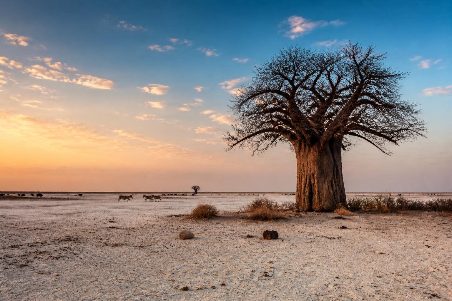 Makgadikgadi & Nxai Pan — parc ou destination au Botswana