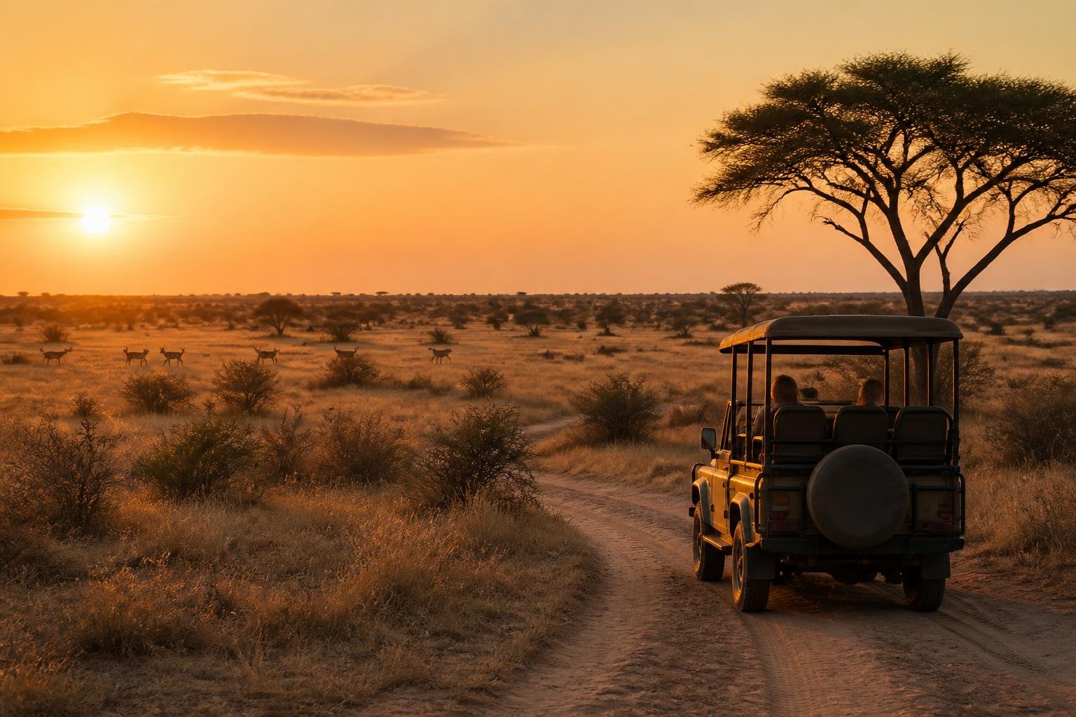 Réserve du Kalahari central — parc ou destination au Botswana