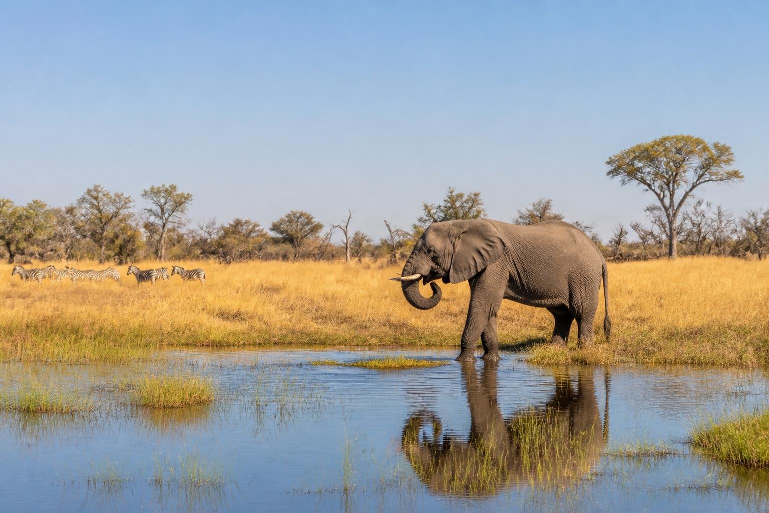 Partir au Botswana en juillet