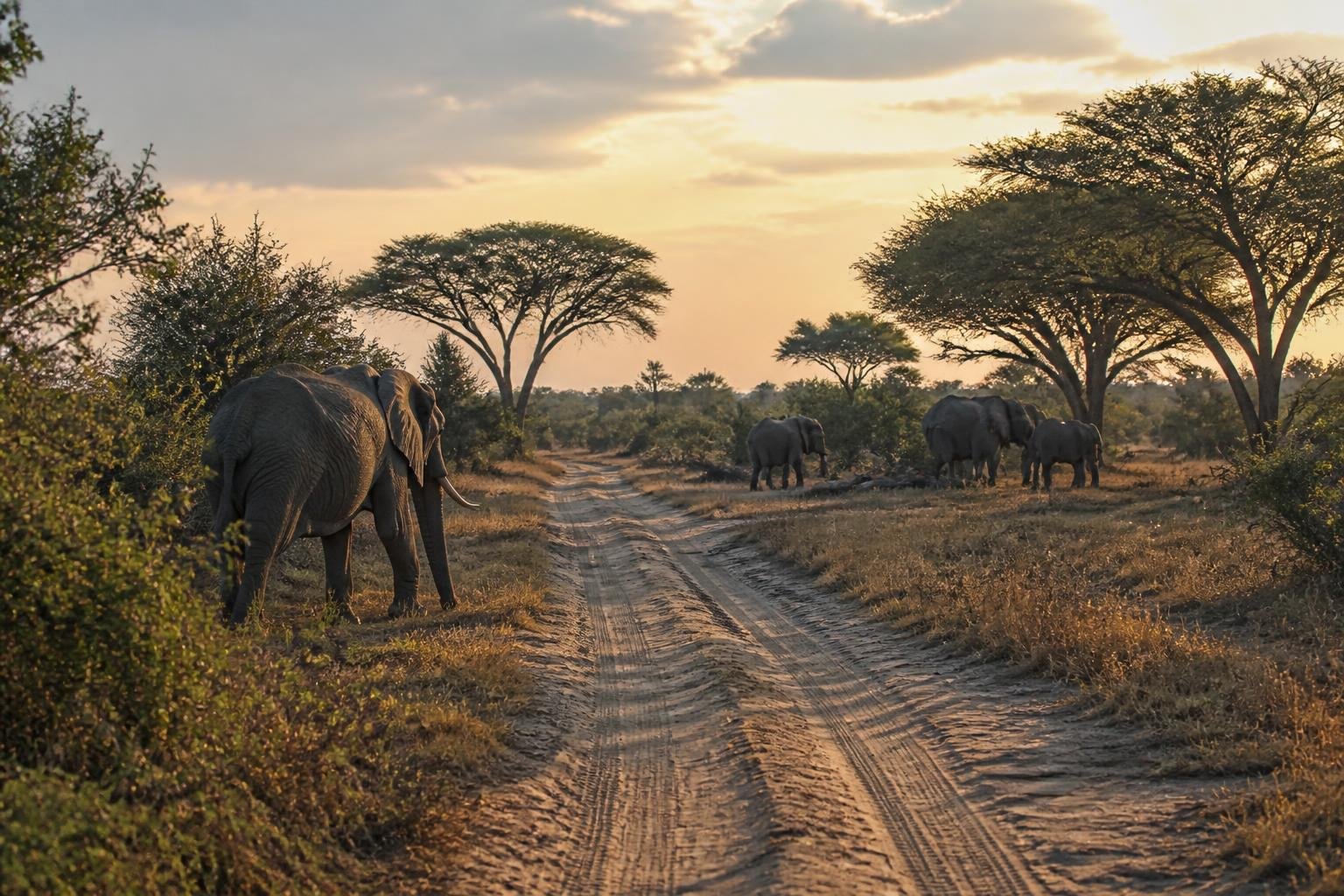 Savuti / Chobe National Park — parc ou destination au Botswana