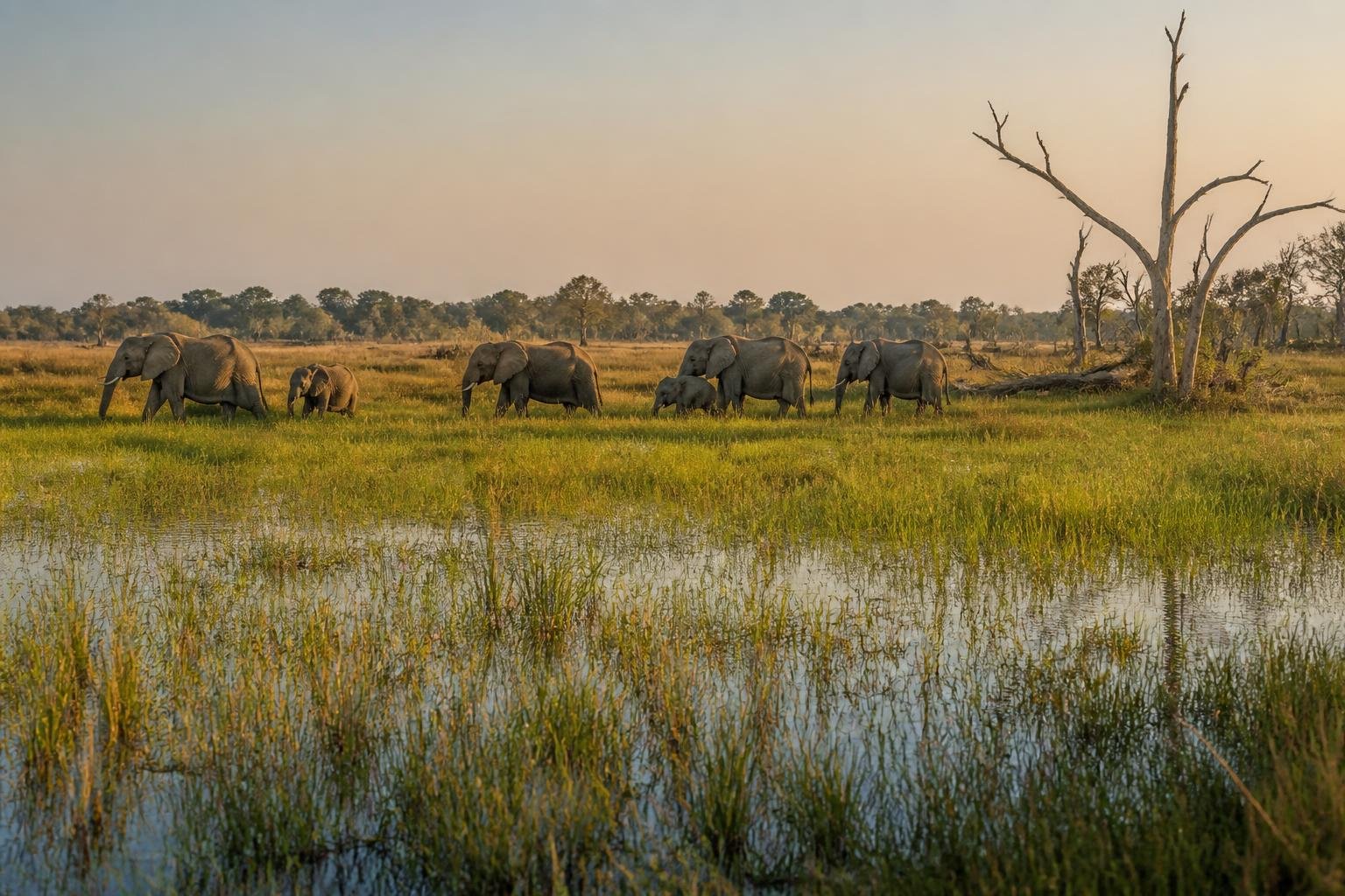 Concession de Linyanti — parc ou destination au Botswana